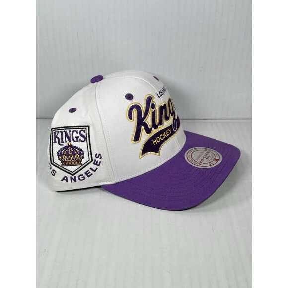 Mitchell & Ness Los Angeles Kings Tail Sweep Pro Vintage Snapback Hat Cap NWT - Picture 2 of 5